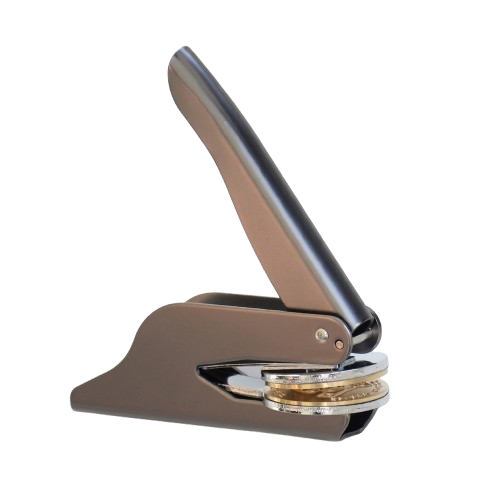 Custom Hand Embosser Set - Personalized Original Design | Mastercraft